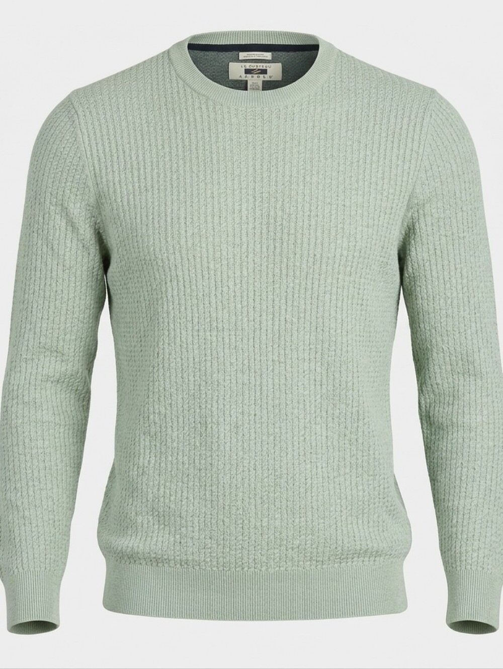 Vintage Joseph Abboud Modern Fit Light Green Men's Casual Crewneck Sweater Sze S